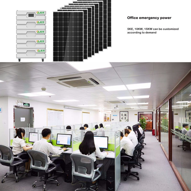 パワー系統 	家のための携帯用太陽発電機10KW 5KWシステム キット