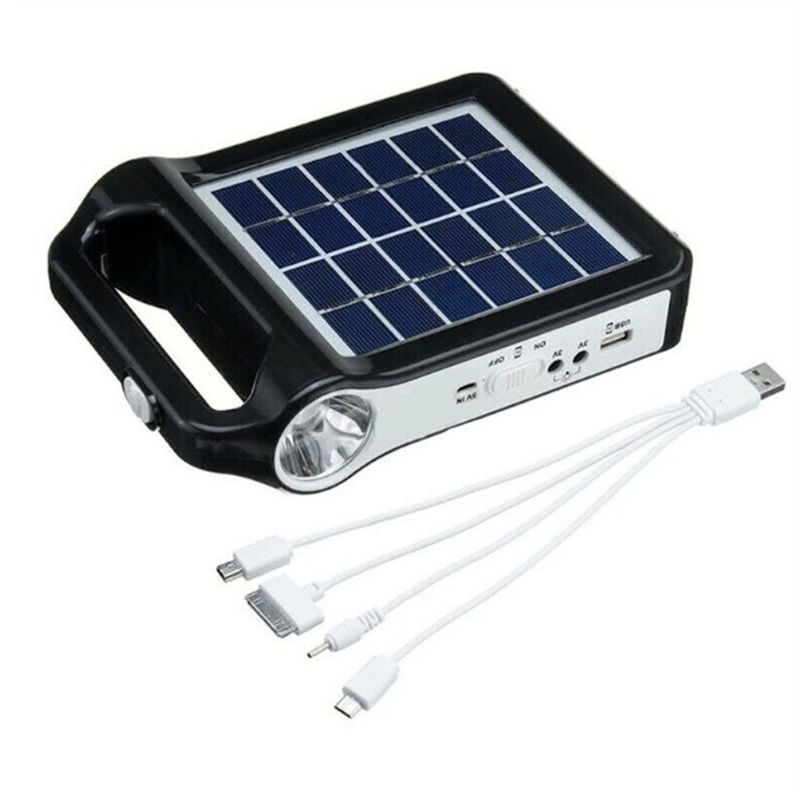 携帯用太陽エネルギーの照明システム発電機 5V の屋外力の小型家