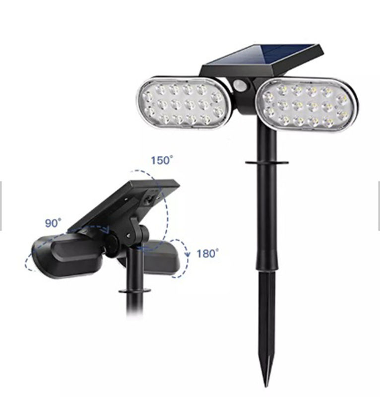 装飾的な太陽ガーデン ライト ボラード防水 IP65 屋外の芝生 LED