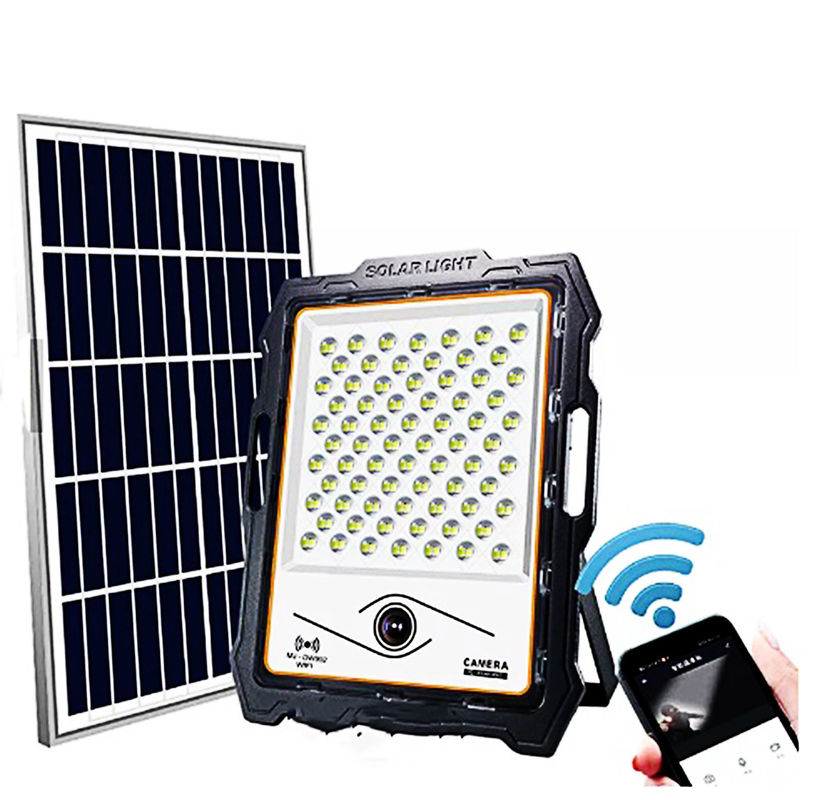 100W LEDのビデオ カメラBSODの通りの動きの携帯用PIRリモートが付いている太陽保証ライト