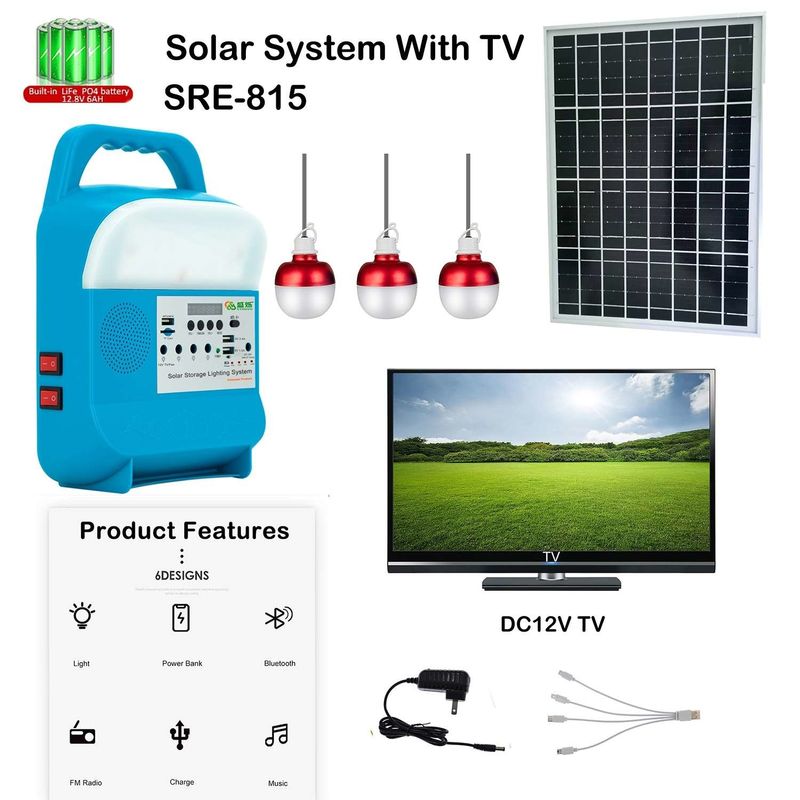 屋外のキャンプはUSBの再充電可能なランタン太陽LEDのランタンSRE-815-A 5Wをつける