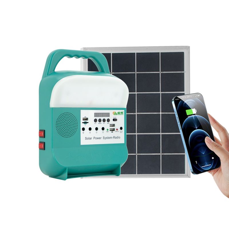 キットLEDの球根をつける9W太陽エネルギーは携帯用場所の電話充電器SRE-689を囲む