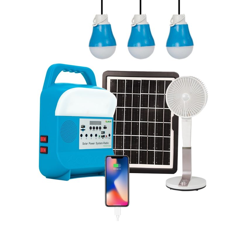 携帯用Solar Energy発電機屋外力小型DC 5W太陽ライト屋内家