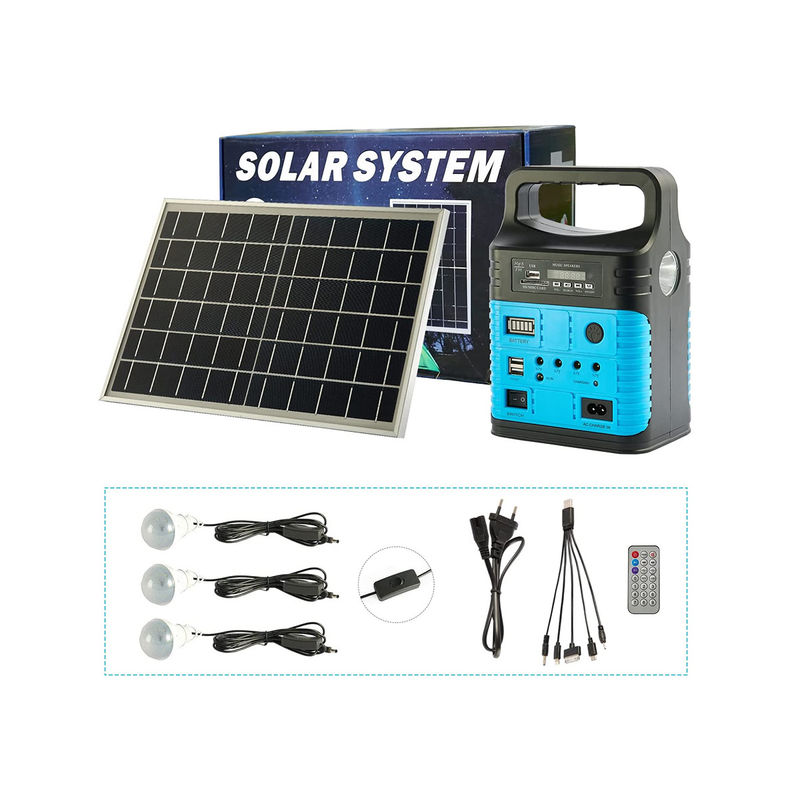 Solar Energyシステムを取付ける太陽充満30W太陽系の家の太陽電池パネルシステム屋根