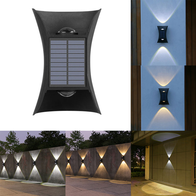 5V / 70ma屋内のための太陽LEDの壁ライト ランプの屋外の外部の据え付け品