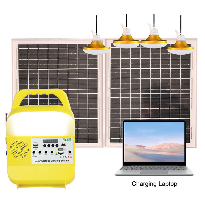 タイプC移動式充満港の太陽系45W 16Vが付いている携帯用キャンプの発電機