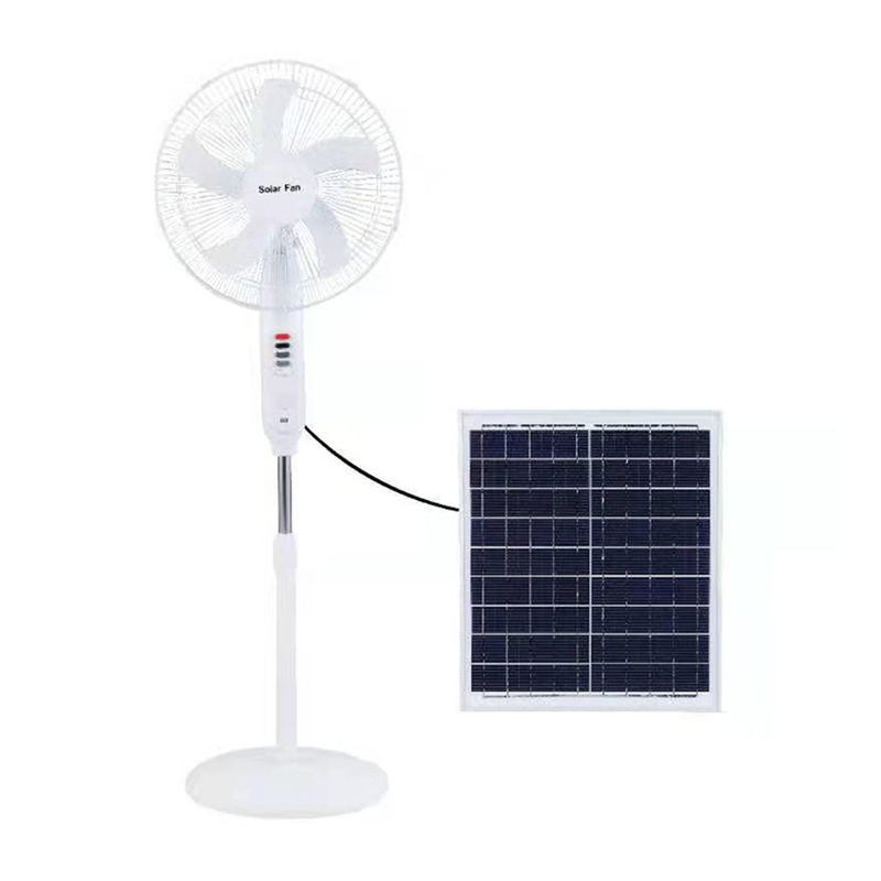 球根が付いている多機能25W太陽動力を与えられた屋外ファン18650のリチウム電池3の風ギヤ