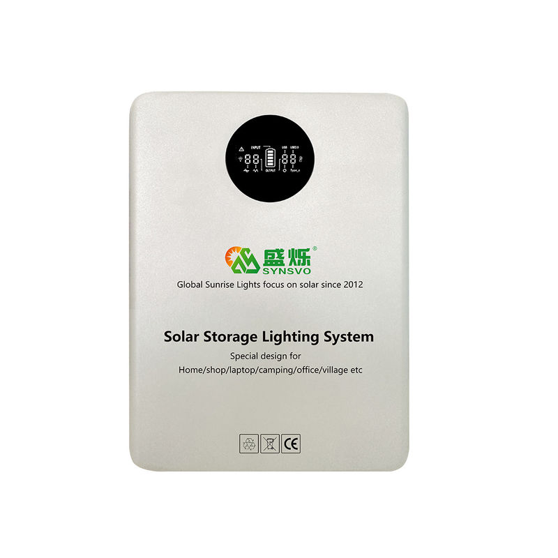 太陽電池パネルのリチウム動力火車が付いているROHS PVのエネルギー蓄積 システム150W 300W発電機