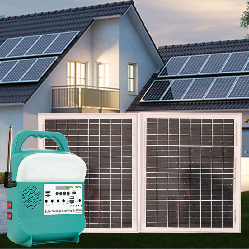 家の使用太陽動力を与えられた豆電球SRE-816のための32W 16Vの太陽軽いキット