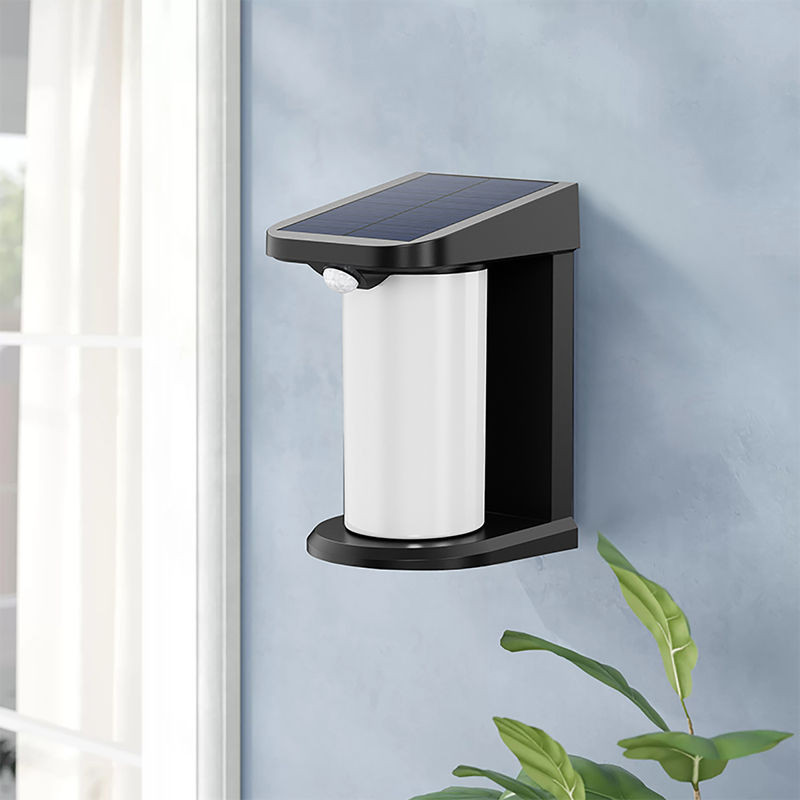 太陽光発電のLED壁灯 屋外運動センサー -5 - 50°C 80 Ra 屋外セキュリティ LED運動センサー