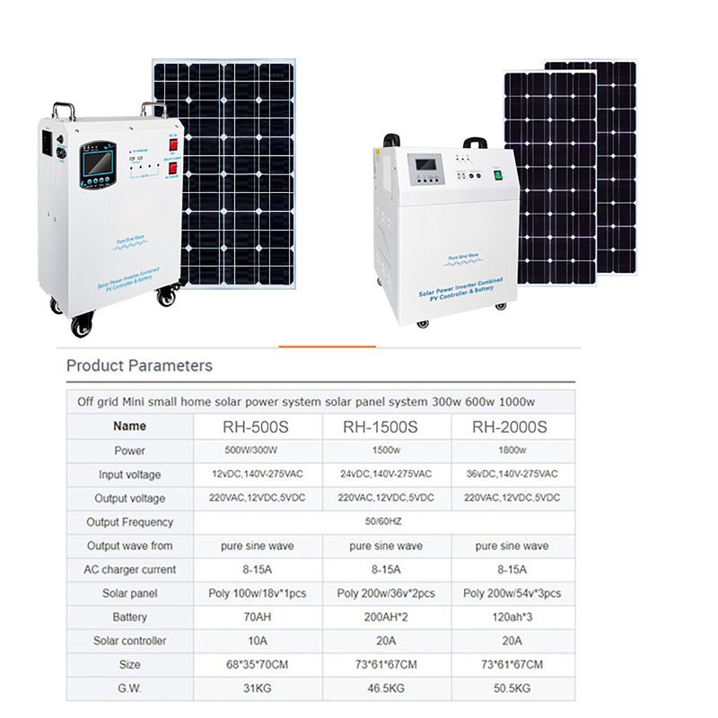 5kw 太陽光パネルキット 発電機 12vdc/24vdc/48vdc バッテリー電圧