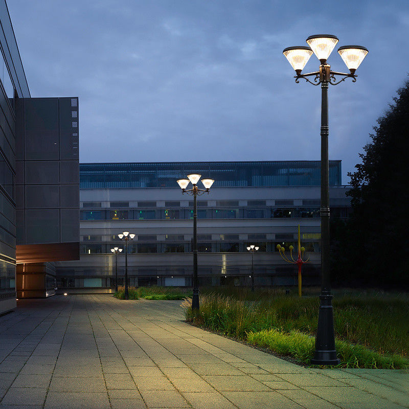 IP65屋外の太陽LEDの景色の細道ライト太陽庭は3つのヘッド ランプをつける