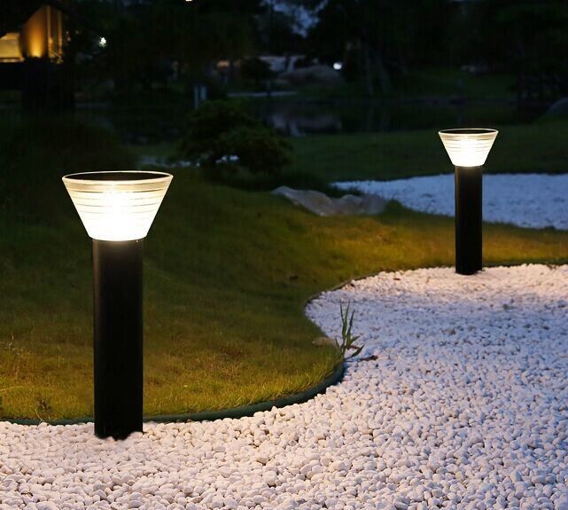 工場卸売 Led ソーラー芝生ランプ IP 65 防水屋外ソーラー ガーデン ライト