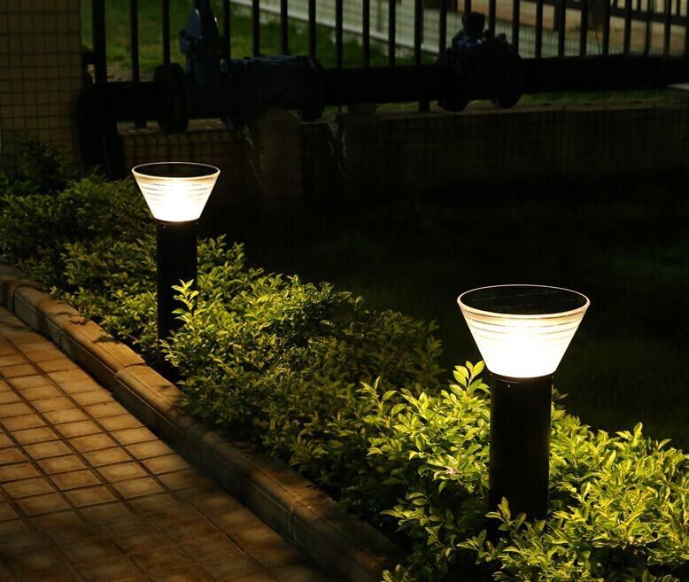 工場卸売 Led ソーラー芝生ランプ IP 65 防水屋外ソーラー ガーデン ライト