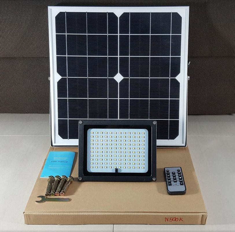 100W Jd-8840の太陽太陽洪水ライト庭涼しく白い8PCS LEDの省エネ