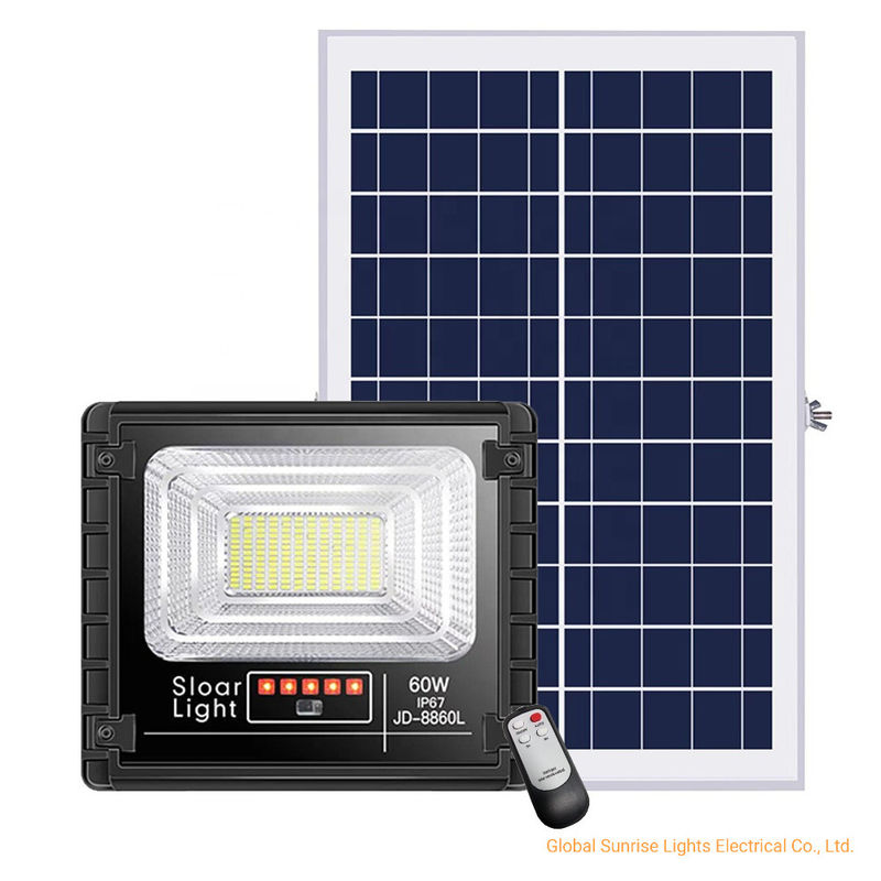 LEDの庭のスマートな光量制御と動力を与えられる屋外の太陽洪水ライト モーションセンサー