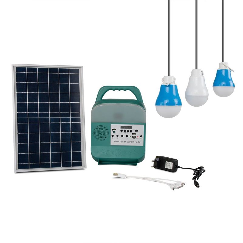 リモート・コントロール1つをハイキングする屋外スポーツのキャンプ山をつける太陽熱発電の小規模システム