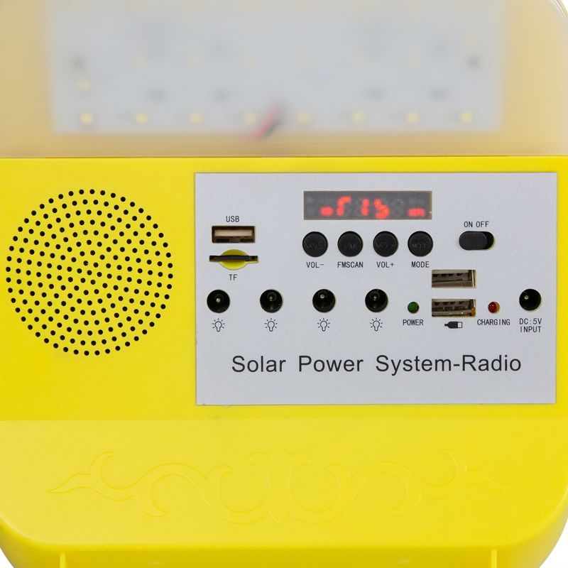 DCの太陽系の家の太陽充電器のための携帯用つく太陽電池パネルシステム