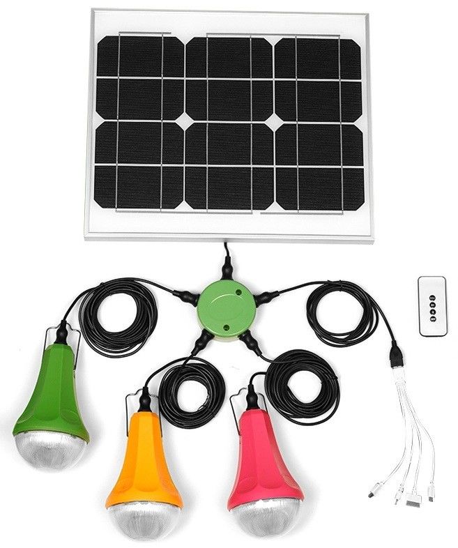 全体的な日の出6W 6Vの太陽電池パネルは30Hrs作業時間に軽いキット11Hrsを導いた