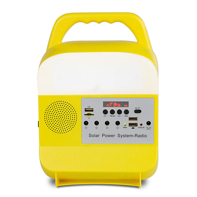 プラスチック9W*3PCS球根の庭ライトのための屋外の太陽照明装置の太陽電池パネルのキット