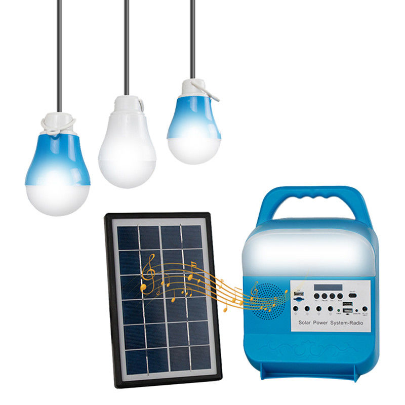 3W高容量太陽動力を与えられたLEDはキャンプのための携帯用ラップトップ銀行をつける