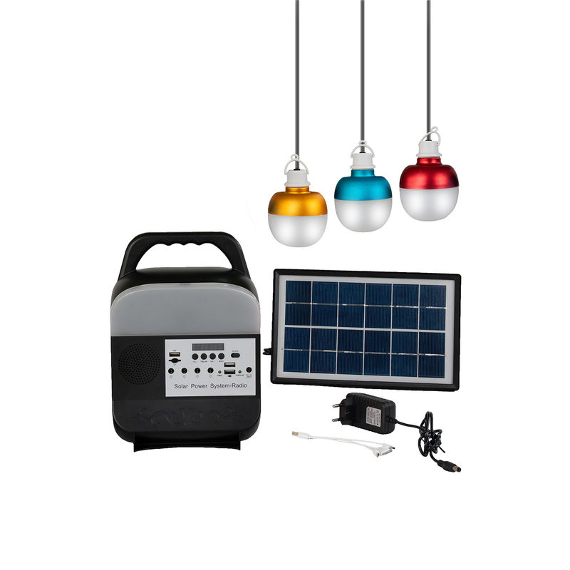 球根の太陽ライト屋内球根セットが付いている太陽再充電可能な導かれた球根の緊急時ランプの太陽エネルギーのパネル