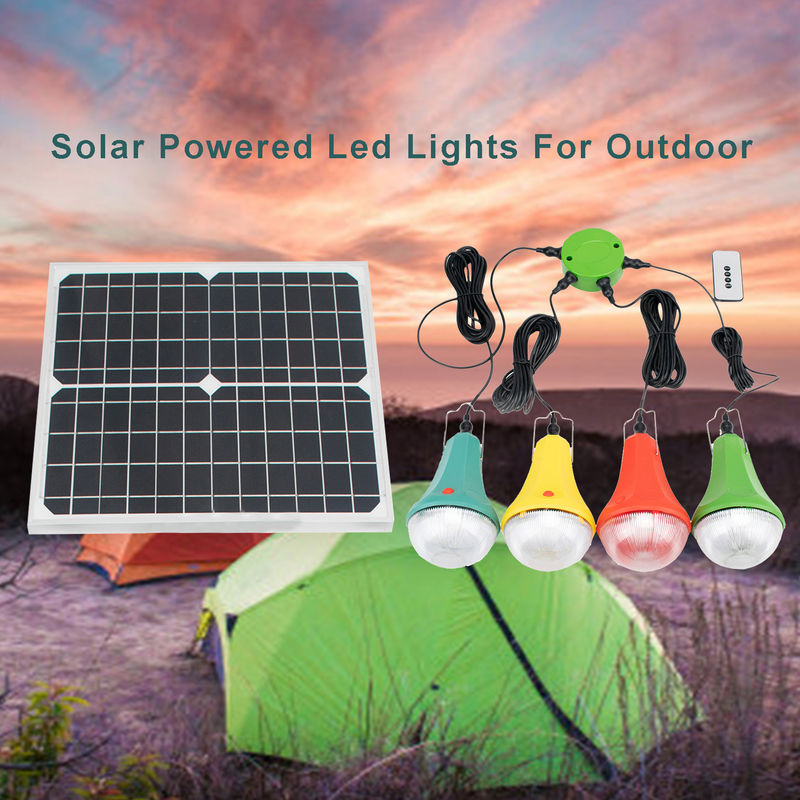 4モード25W 6V携帯用家の太陽系の太陽エネルギーは太陽電池パネルが付いているライトを導いた
