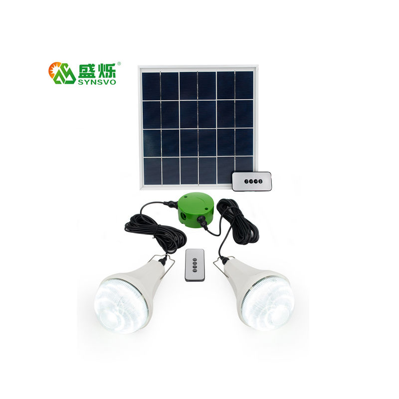球根の太陽ライト屋内球根セットが付いている太陽再充電可能な導かれた球根の緊急時ランプの太陽エネルギーのパネル