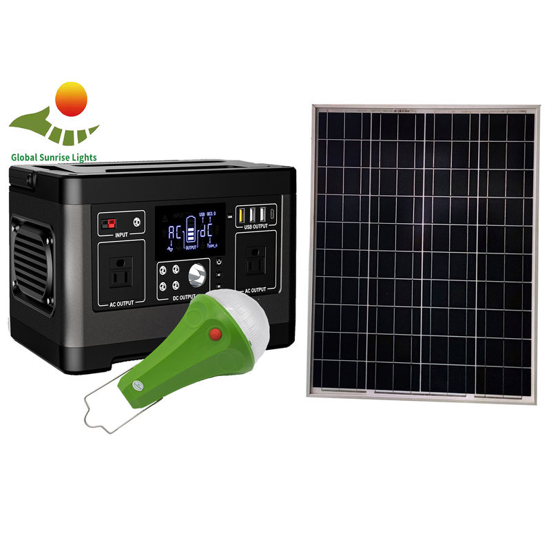 120W LiFePO4の携帯用太陽発電機の1000のライフ サイクルの太陽家の照明装置