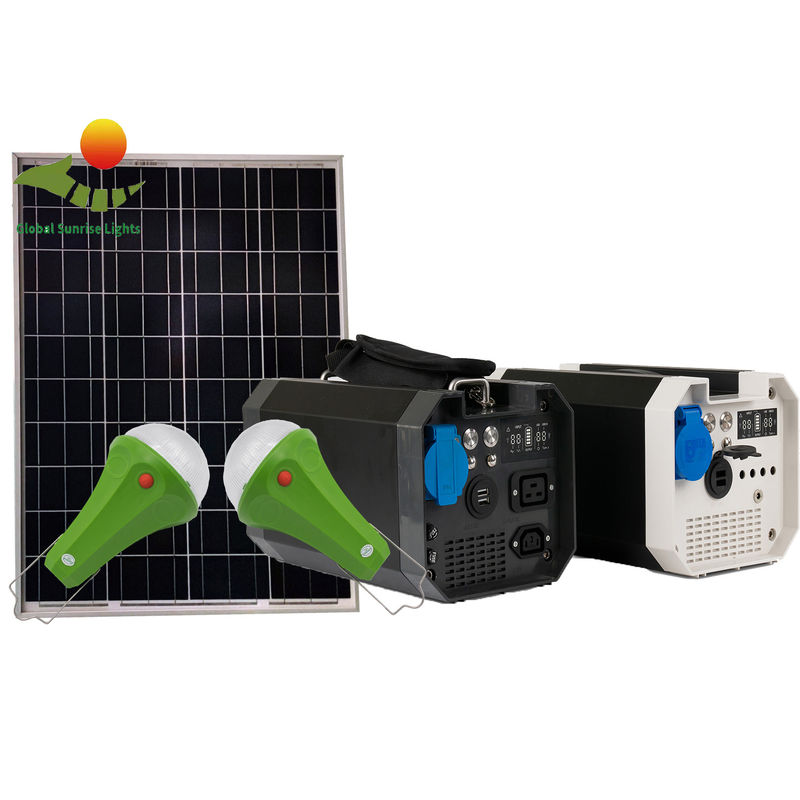 99.9% MPPT 500Wの太陽電池パネルが付いている小さい携帯用太陽エネルギーの発電機