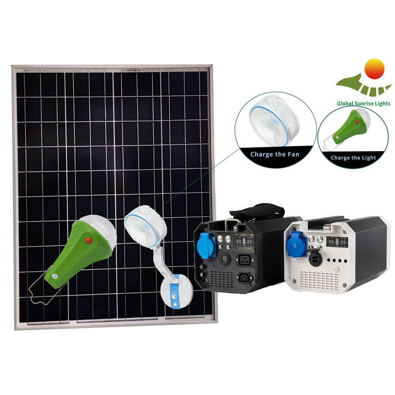 99.9% MPPT 500Wの太陽電池パネルが付いている小さい携帯用太陽エネルギーの発電機