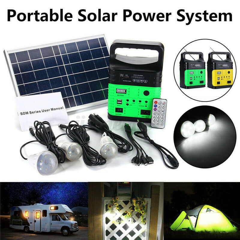 太陽FMのラジオの太陽屋内つく全体的な日の出ライト太陽無線の太陽電池パネルシステム