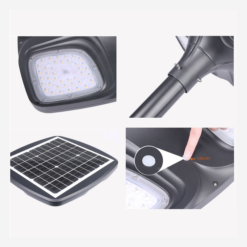 IP65防水クローバーLEDの太陽街灯力センサーの庭ランプ3500K DC 6V