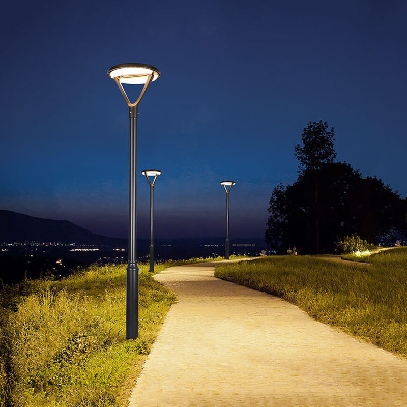 熱い販売法の屋外LEDの太陽庭ライトをつける装飾的なゲートの柱ライト力項目