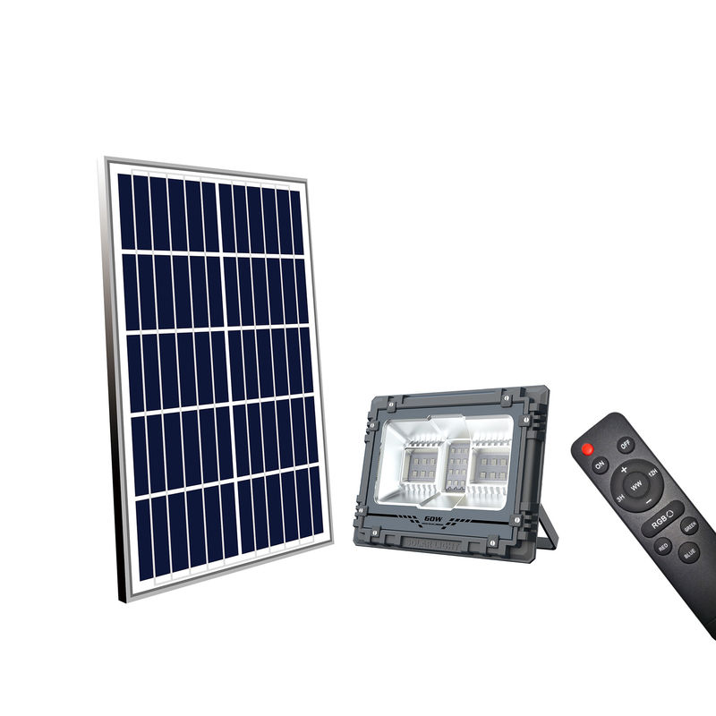 外部の屋外のフラッドライトの太陽エネルギーを変えるスマートなAPP制御RGB色