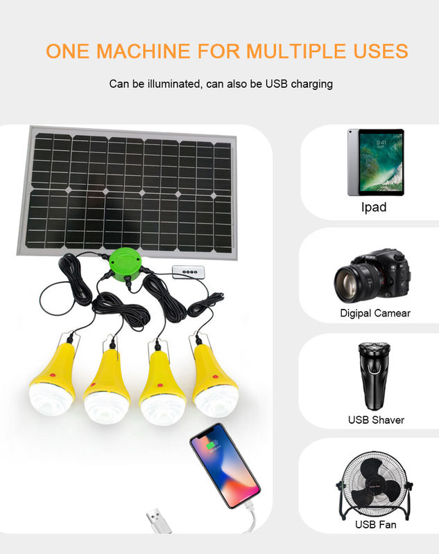 SRE-98G-4L 太陽光発電のLEDライト 高光強度 3-6V ミニバッテリー電源システム