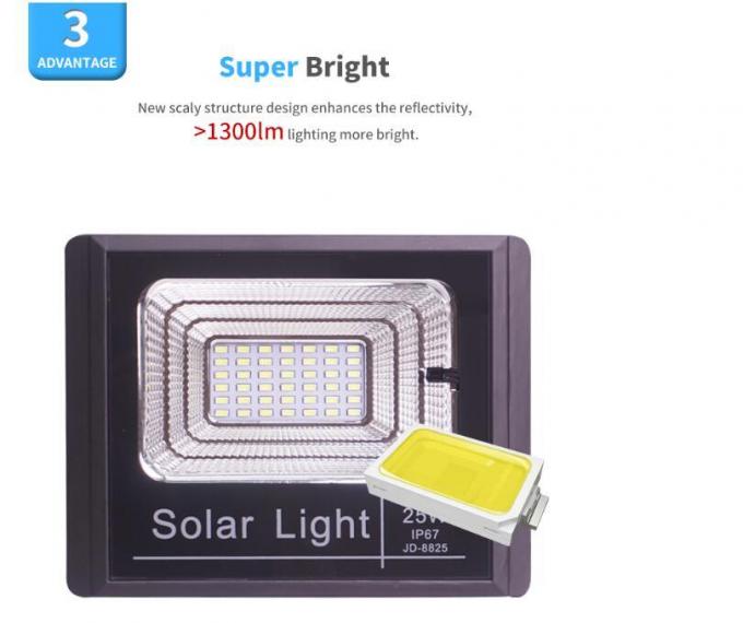 動力を与えられる庭の街灯の太陽のための屋外100W太陽ランプの保証LED太陽洪水ライト