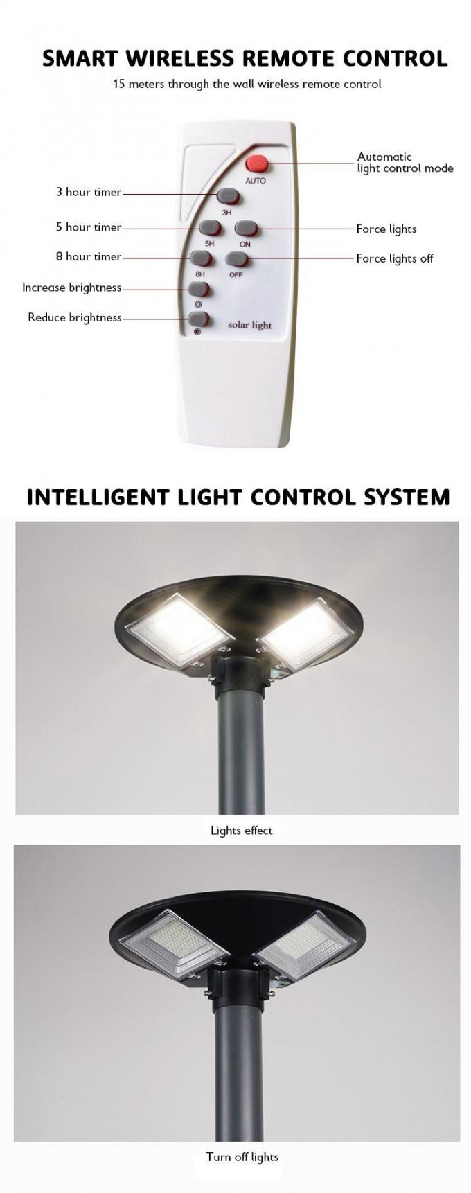 太陽動力を与えられたUFOはLighitingの高く明るい源をつける