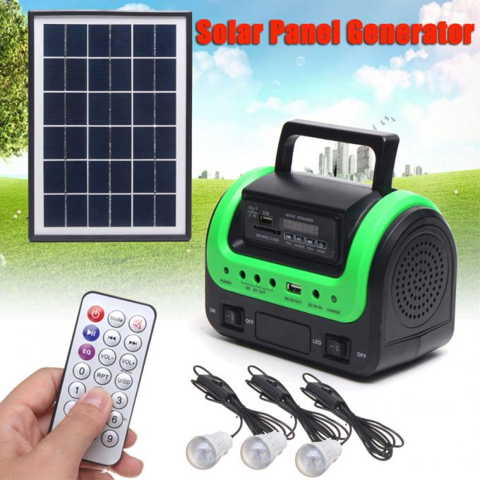 移動式充満5W 6V太陽ライトが付いている3つのLEDの太陽ランプが付いている新しい携帯用太陽ランプ