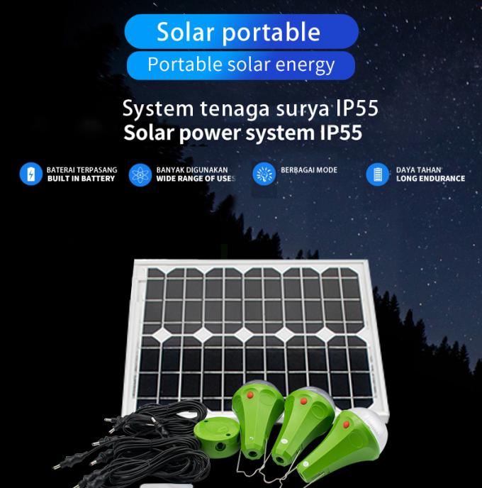 太陽ランプを満たすキャンプするTuo 1つの4 25W携帯用太陽充満ランプ携帯電話