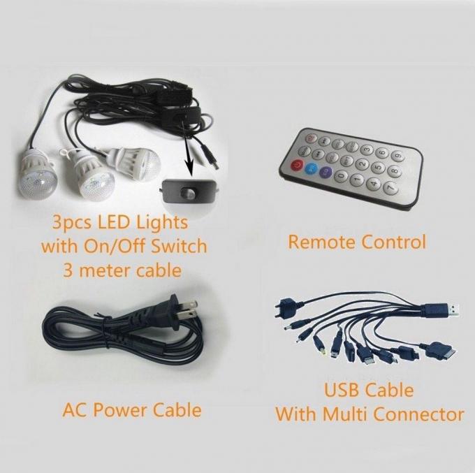 2021 BluetoothのラジオLEDのリモート・コントロール照明の太陽電灯の屋外のキャンプの冒険