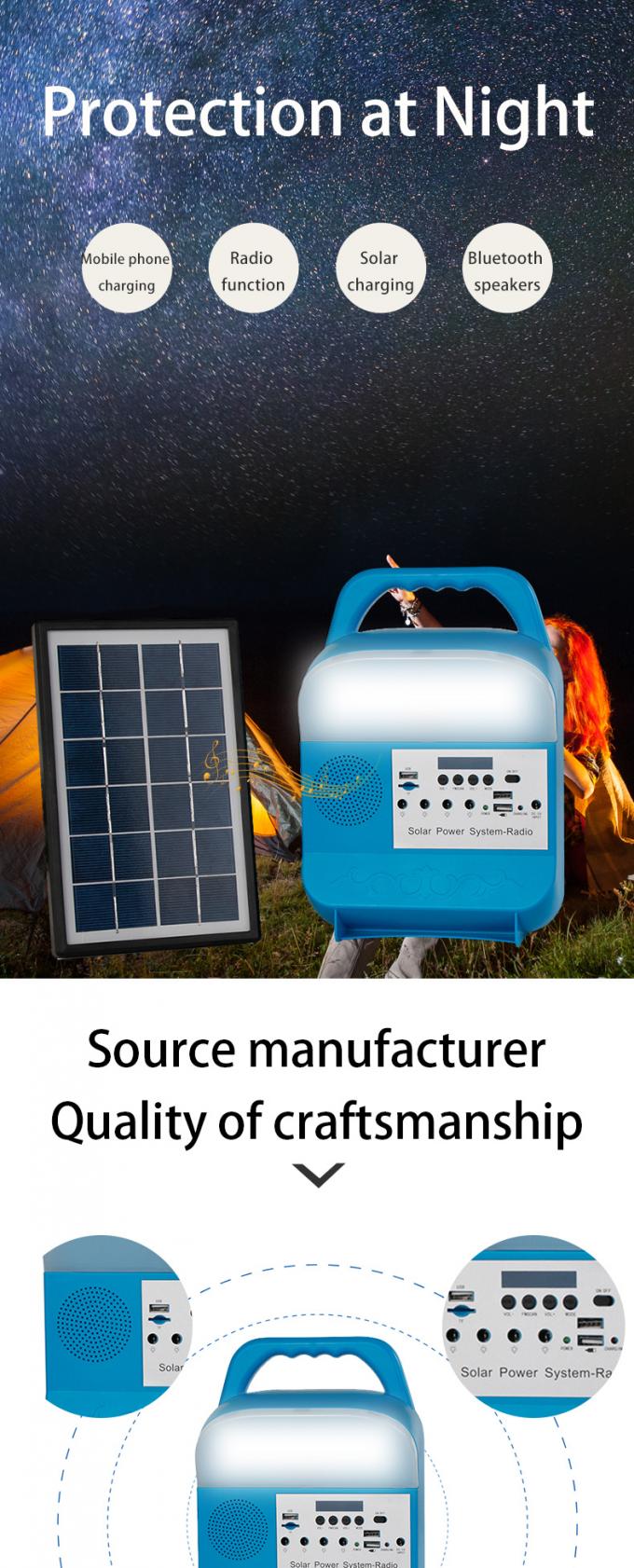 山の太陽世帯の照明をつける太陽LEDの照明器具多目的太陽車