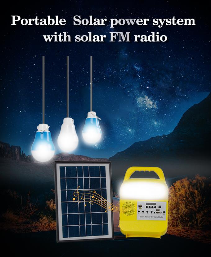 無線の移動式力ランプが付いている太陽エネルギーの照明装置USBの携帯電話の充満ランプ