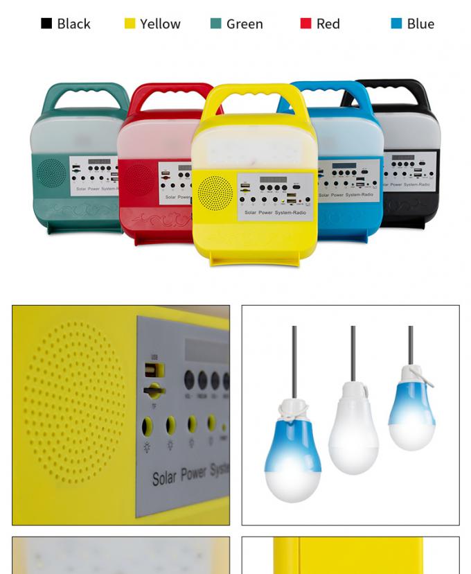 無線の移動式力ランプが付いている太陽エネルギーの照明装置USBの携帯電話の充満ランプ
