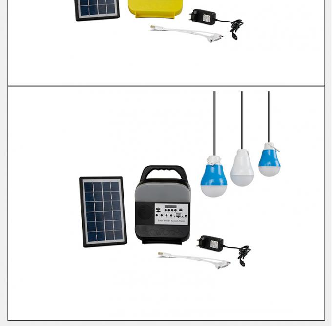 無線の移動式力ランプが付いている太陽エネルギーの照明装置USBの携帯電話の充満ランプ