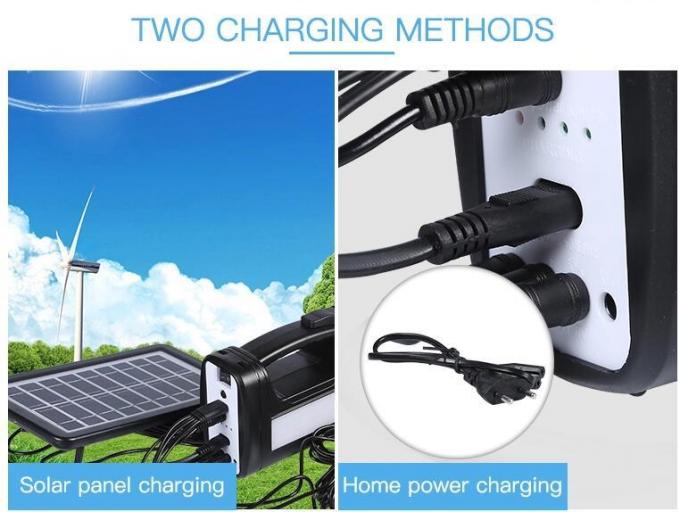 太陽ポータブルはUSBの太陽屋外ランプとの太陽多目的照明をつける