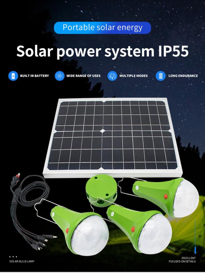 格子太陽系の太陽動力を与えられた屋外のつくキット太陽ライトを離れた太陽電池パネル