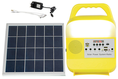 キットLEDの球根をつける68-9W太陽エネルギーは携帯用場所の電話充電器SRE-689を囲む